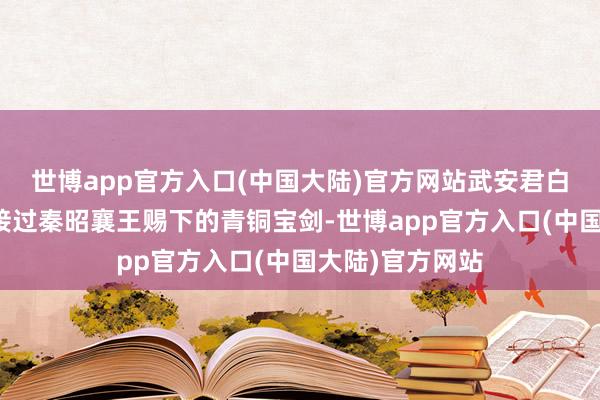 世博app官方入口(中国大陆)官方网站武安君白起热情凝重地接过秦昭襄王赐下的青铜宝剑-世博app官方入口(中国大陆)官方网站